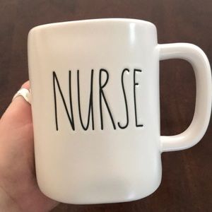Rae Dunn NURSE coffee cup Mug